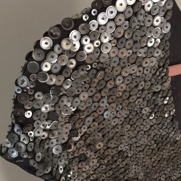 ASO Blair Waldorf Gossip Girl Valentino Sequin Silk Dress US 8 - Picture 8 of 12